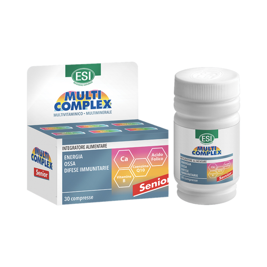 ESI MULTICOMPLEX Senior Multivitamine si Multiminerale & Coenzima Q10, 30cp
