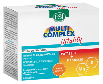 ESI MULTICOMPLEX® Vitality – POTASIU + MAGNEZIU x 24 plicuri