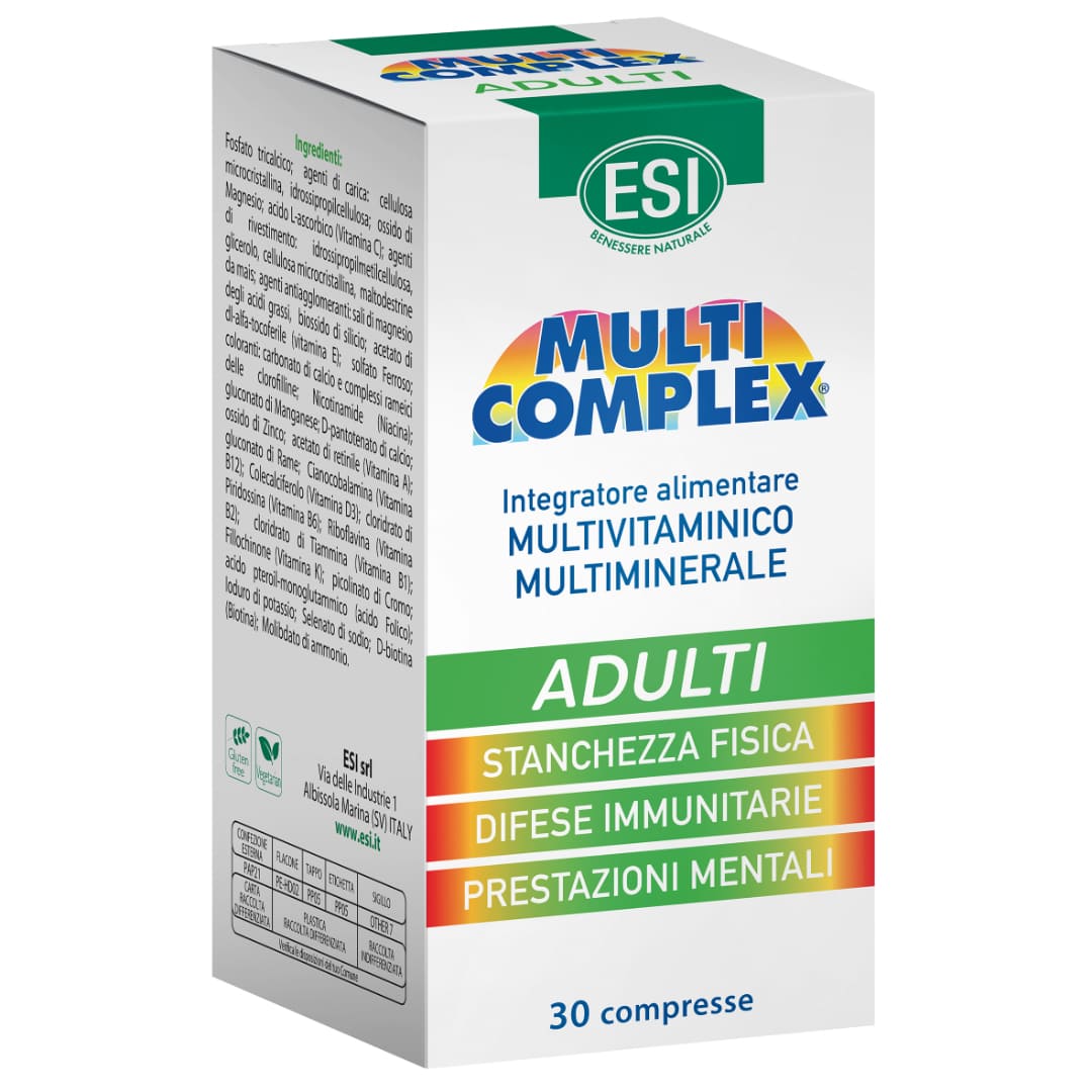 ESI MULTICOMPLEX  Adulti Multivitamine si Multiminerale, 30cp