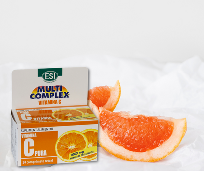 ESI Vitamina C 1000 mg cu eliberare prelungită, 30 cps