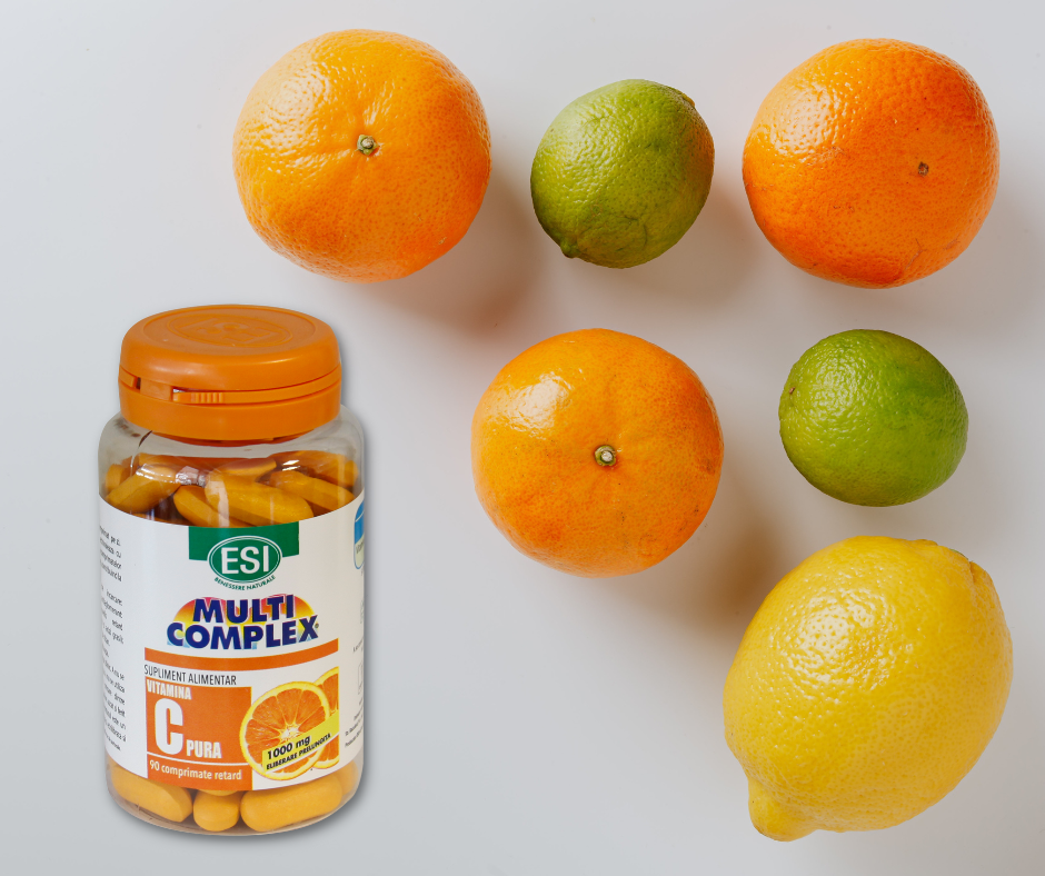 ESI Vitamina C 1000 mg, 90 cps