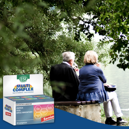 ESI MULTICOMPLEX Senior Multivitamine si Multiminerale & Coenzima Q10, 30cp