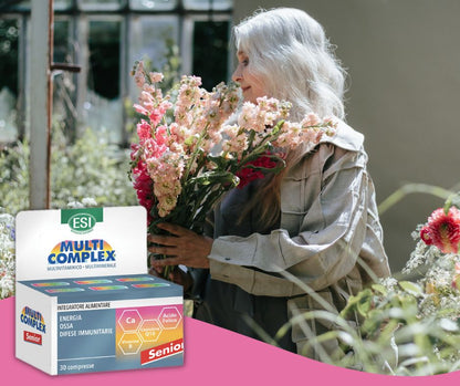 ESI MULTICOMPLEX Senior Multivitamine si Multiminerale & Coenzima Q10, 30cp